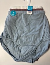 Vanity Fair Women's Cotton Briefs Set/3 Size 6 or 9 MSRP 30.00