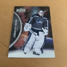 2021-22 SkyBox Metal Universe Connor Hellebuyck Winnipeg Jets Card #104