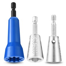 SUTQIGUI 3 Pack Wire Twister Tool for Drill with 1/4" Hex Shank,Electrician... 