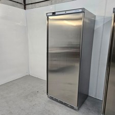 Freezer Upright 600L Stainless Steel Kitchen Commercial Chilled Catering Pola...