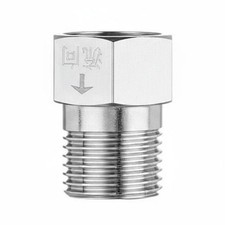 Universal G1 2 Thread Toilet Check Valve Anti Reverse Flow Metal Connector for