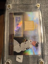 2011 Topps Tribute Don Mattingly Autographed Relic Number Two Out Of Five