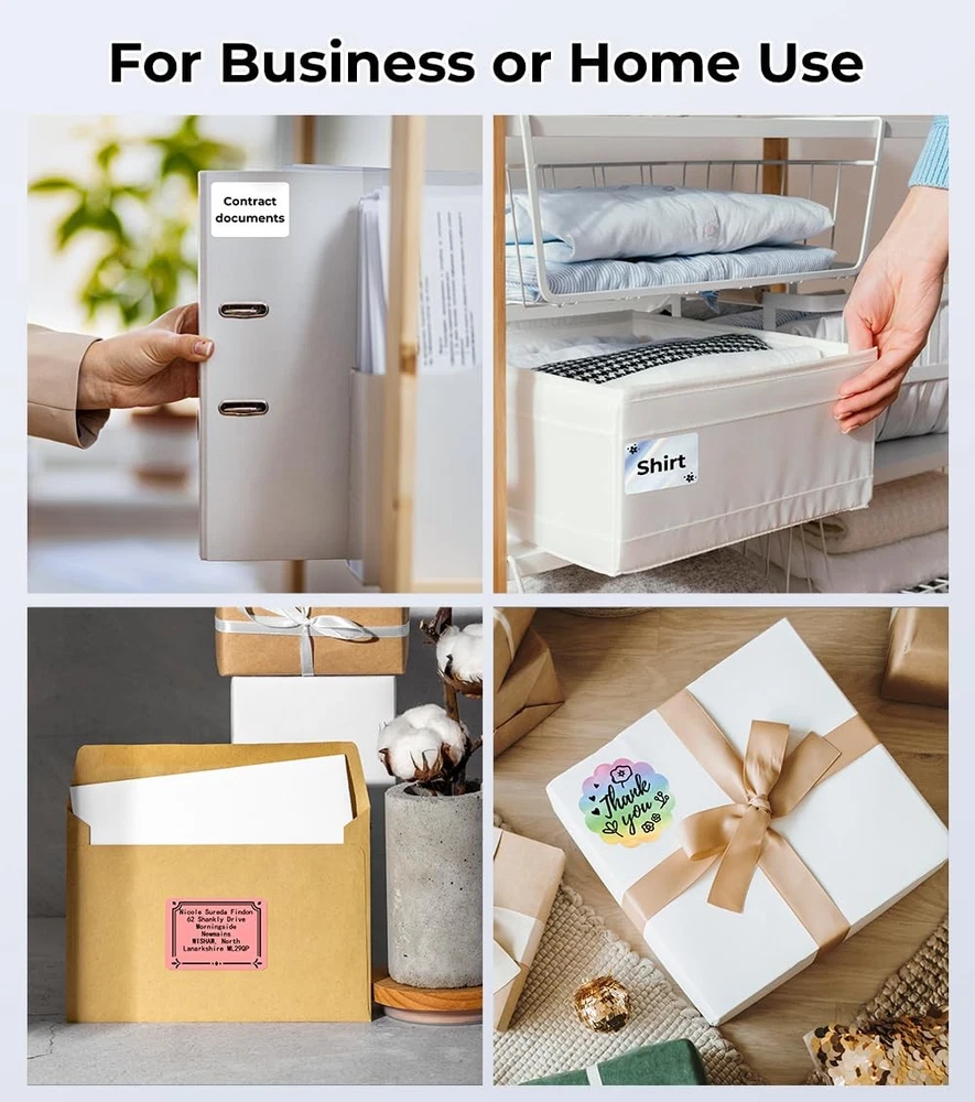 M110 Bluetooth Barcode Label Maker Machine with Tape Portable Printer M110 Bluetooth Barcode Label Maker Machine with Tape Portable Printer