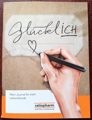Glücklich: Mein Journal für mehr Lebensfreude, Achtsamkeit, Gesundheit, NEU !