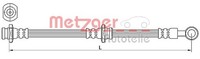 Metzger Autoteile Bremsschlauch 4110639 FüR Outlander Mitsubishi 1 CU2W 4WD CU4W
