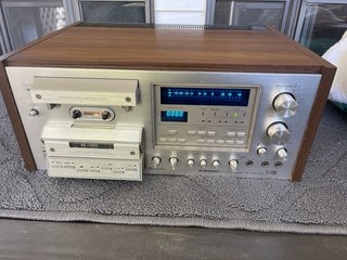 LETTORE/REGISTRATORE CASSETTE PIONEER CT F1250 NECESSITA DI RIPARAZIONE VENDUTO COSÌ COM'È