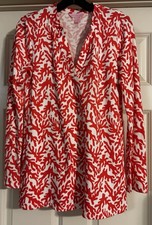 $128 Lilly Pulitzer Old Money Captive Coral Resortcore Luxury Coastal Size S