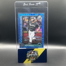 2025 Topps Chrome Update Series - Agustin Ramirez #USC200 RC Blue RayWave /150