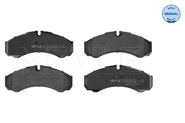 Kit de plaquettes de frein Meyle 025 291 2120 pour éliminer les vibrations de l'OE 1906401