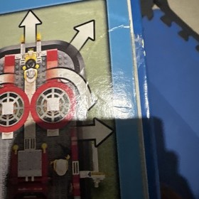 LEGO City 7944 Fire Hovercraft Ship Emergency Rescue Water Retire Sealed Rare