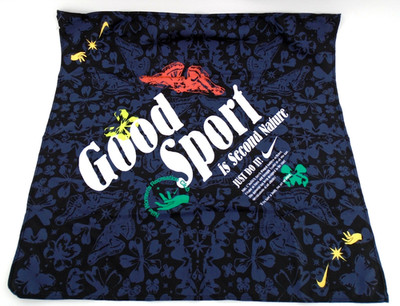Nike Bandana Dri-Fit Adult Black/Thunder Blue/White