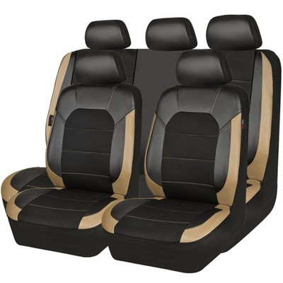Leather seat Covers,Automotive Universal Sport car seat Cover Super 5mm Compo...