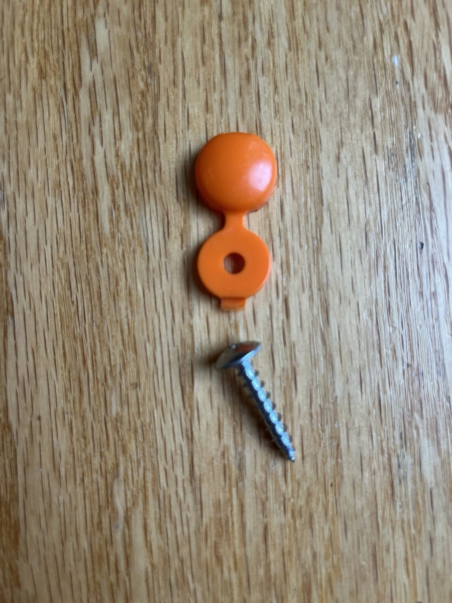NEW* x1 Cozy Coupe Screw Cap Covers Replacement Parts & Screw Set