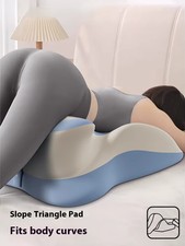 Intimate Support Wedge Pillow - Ergonomic Position Aid Cushion for Couples with