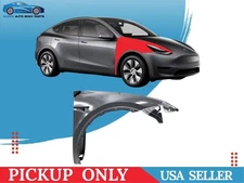 Front Right Fender Panel For 2019-2022 Tesla Model Y Primed Steel Passenger Side