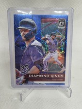 2022 Panini Donruss Optic Diamond Kings Blue Velocity Prizm /99 KRIS BRYANT #29
