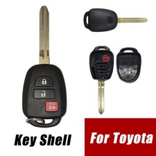 1 Pcs Car Key Fob Shell Cover For Toyota Tundra Tacoma Highlander Sequoia RAV4