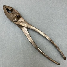 Diamond Slip Joint Pliers - K18 Duluth - USA Vintage Tool 7-1/2” Long