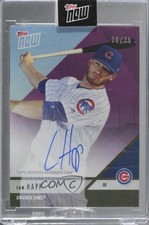 2018 Topps Now Road to Opening Day Auto Purple 20/25 Ian Happ #OD-312C Auto 1i9