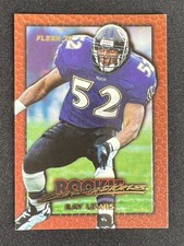 Ray Lewis Rookie Sensations (RC) - 1997 Fleer - Ravens