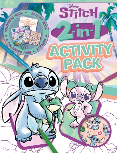 Disney Stitch 2in1 Activity Pack by Walt Disney PAPERBACK 9781836503866 - Image 5