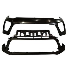 Front Bumper Cover Kit For 2020 2021 2022 Kia Soul Ex Lx S X-line 2pcs Not Fold
