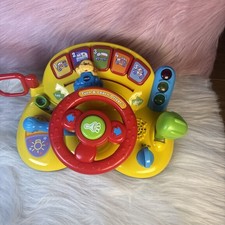 Vtech Turn and Learn Driver Toy - Yellow - Great Condition tested works