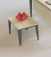 Designer Luxus Brauner Couchtisch Ablage HolzmöBel Moderne BüRomöBel