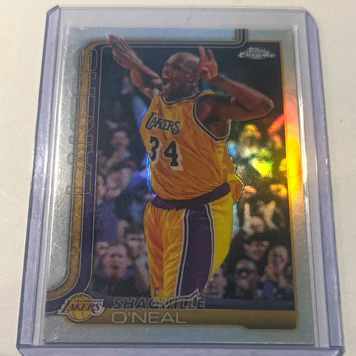 Topps 2026 Topps Chrome Shaquille O'Neal Los Angeles Lakers #142 Basketball