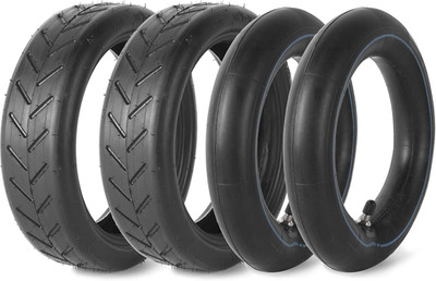 (2-Sets) 8.5''X2 Scooter Tire and Inner Tubes, 50/75-6.1 Pneumatic Replacement Wh