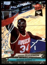 Hakeem Olajuwon 1992-93 Ultra #204 Rockets NBA READ FREE SHIPPING AutographDen