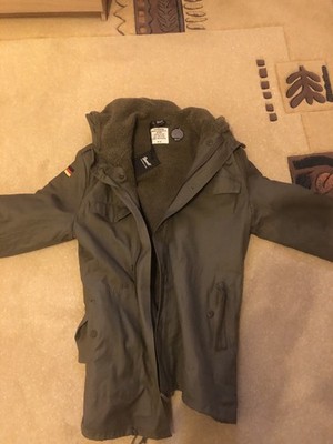 Bundeswehr Parka Herren Jacke Weste Futter Winter Neu mit Etikett Größe 52 