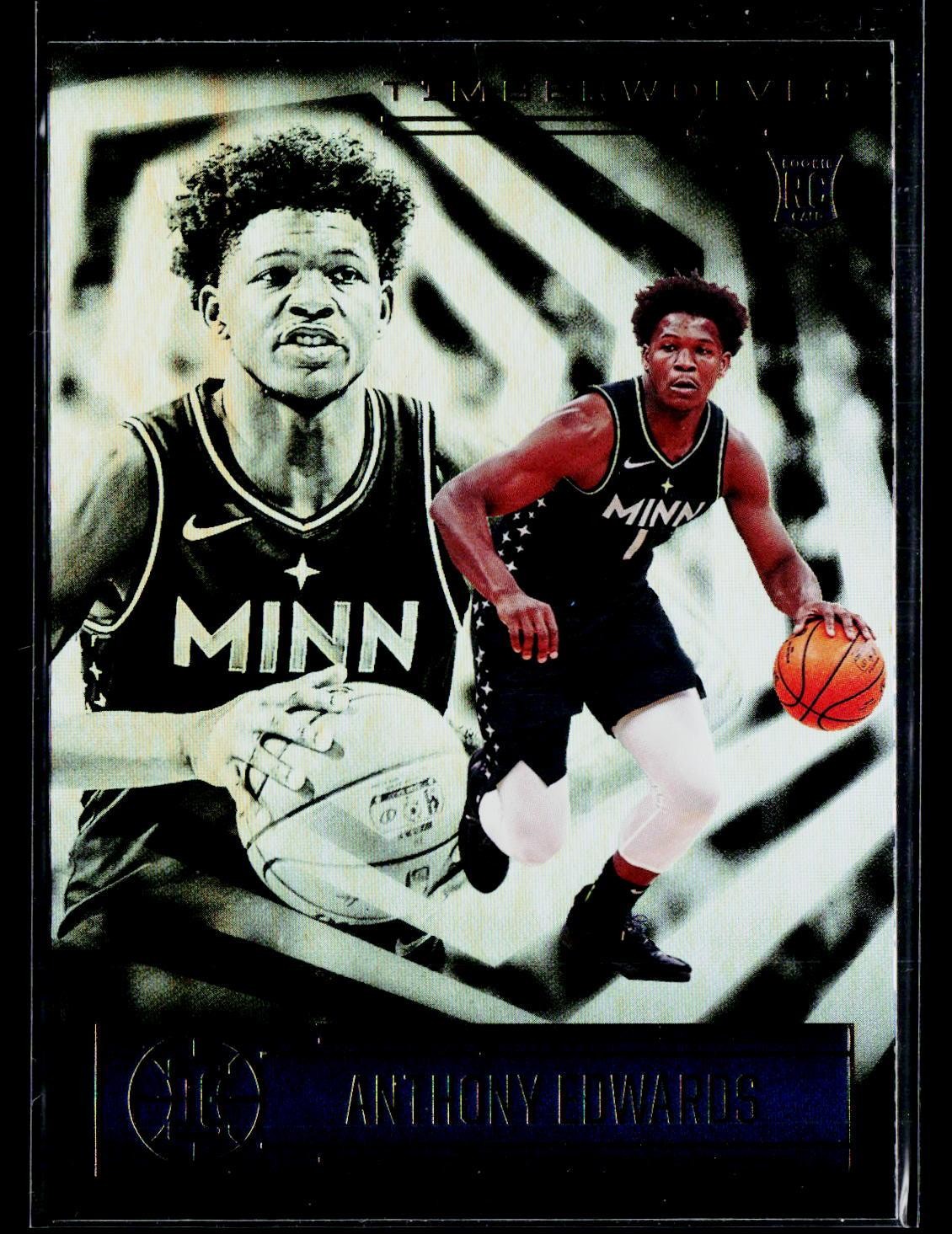 2020-21 Panini Illusions #152 Anthony Edwards Rookie