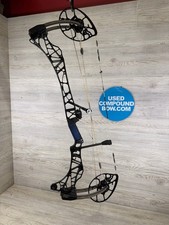 Used Mathews LIFT 29.5 28.5" 60lb Black Riser/Granite Limbs Right Hand Bow w/ Ma