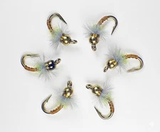 Blindside Midge UV Olive Soft Hackle Nymphs - Premium Trout Fly Fishing Flies