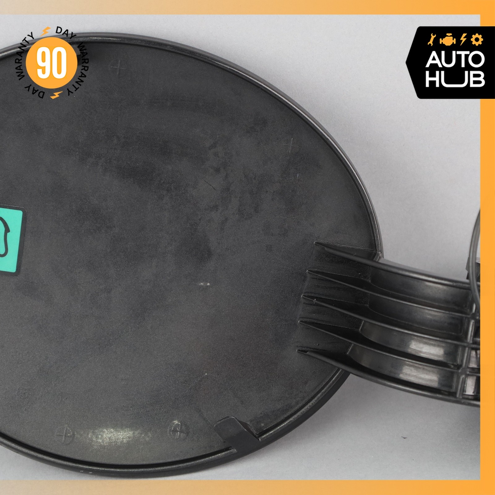 08-19 Maserati GranTurismo M145 Fuel Gas Tank Lid Door Cover Beige OEM 74k