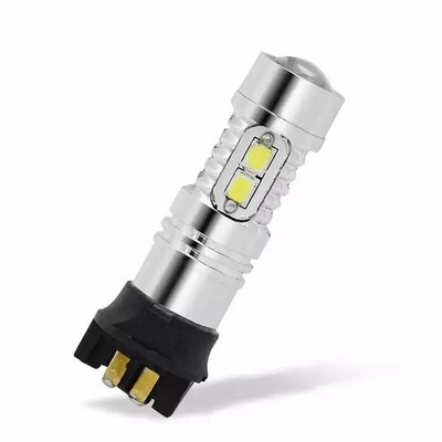 Für BMW 335i 2015 2pcs Error Free White PW24W 30-SMD LED DRL Light Bulb