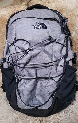 The North Face Borealis Backpack Laptop School BagGrey/Black Unisex Hiking