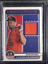 Mohamed, Jayden - 2023 USA Baseball Stars & Stripes - Swatch - INV1