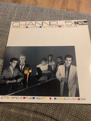 Channel 5-For a look in your eyes (12er Vinyl Single )-1985- VG!