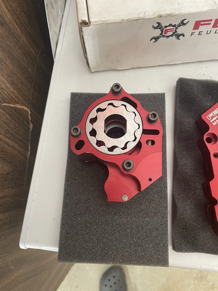 Harley M8 2017- Bomba de aceite Fueling Race Series/Camplate para refrigerado por aceite 7197 Foto 2 de 4