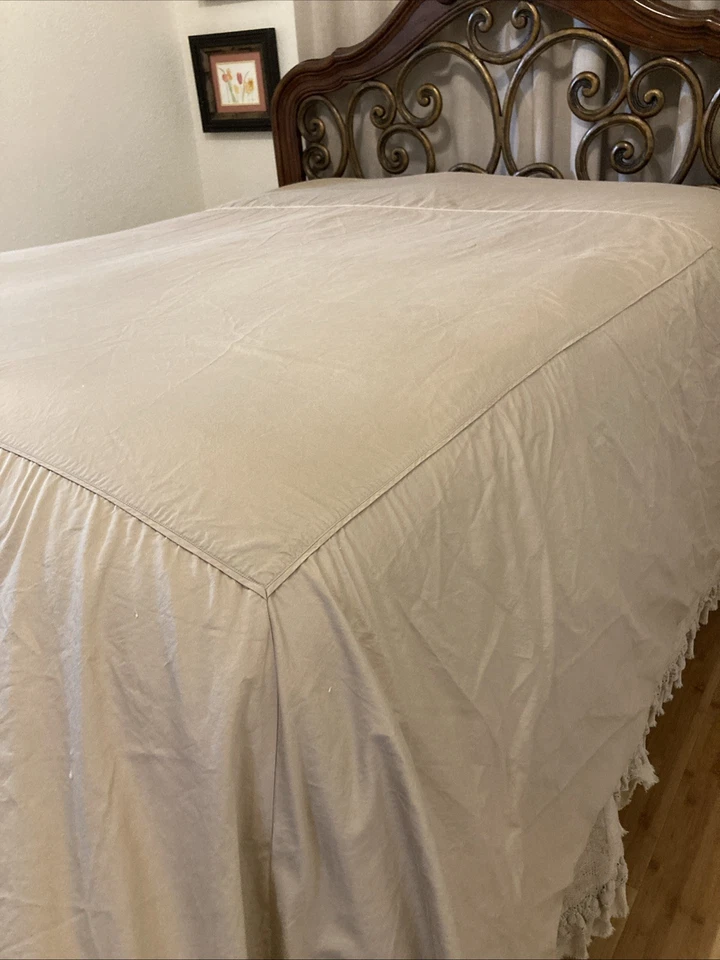 "Edredón puerta delantera 100 % algodón tostado tamaño king 104"" W X97"" L" Foto 2 de 4