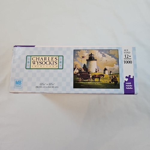 Puzzle Charles Wysocki's Americana Trois Sœurs de Nauset 1000 neuf scellé - Photo 8 sur 10