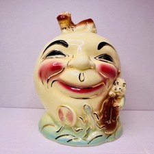 Vintage Highly Collectable Cow Jumped Over The Moon Cookie Jar Circa 1950s #499