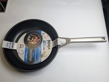 GENUINE  Ninja ZEROSTICK  PREMIUM Stainless Steel 24cm Frying Pan - RRP 84.99