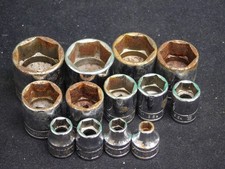 Snap-on - 13 Assorted Shallow Sockets - 38 Drive - Free Shipping