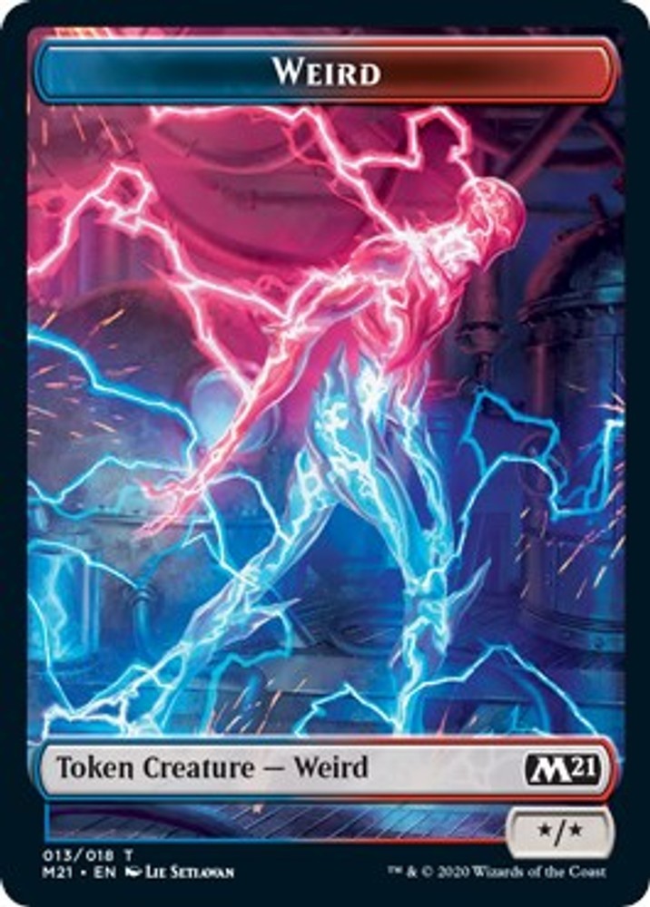 Weird Token [Core Set 2021 - 13] NM