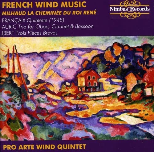 Pro Arte Wind Quintet French Wind Music (Pro Arte Wind Quartet) (CD) Album