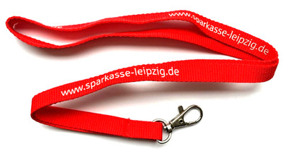Sparkasse Leipzig Schlüsselband Lanyard NEU (H35)