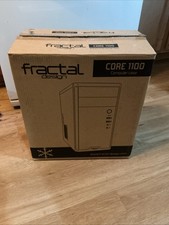 Fractal Design Core 1100, Black, Micro ATX, Mini Tower, Computer Case
